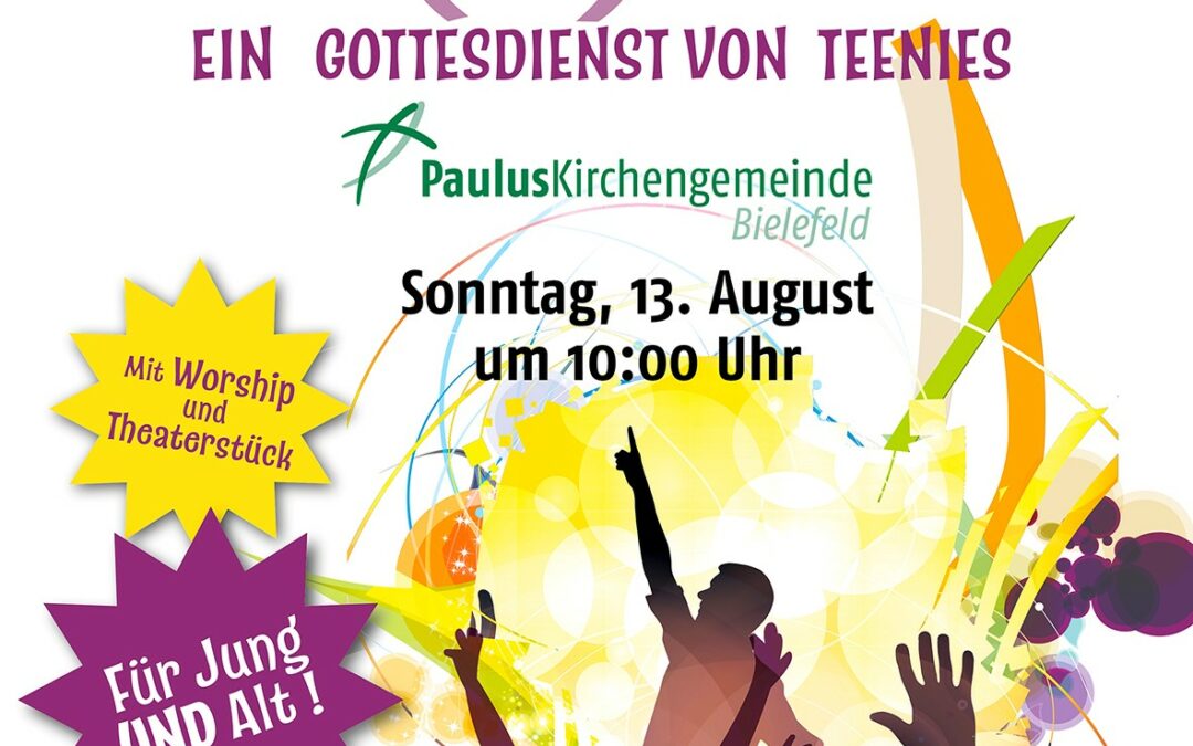 Gottesdienst zum 13. August | NO(R)WAY – Ein Gottesdienst made by Teenie-Freizeit